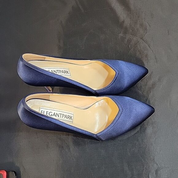 ELEGANTPARK HIGH HEEL STILETTOS POINTED TOE SUEDE WOMEN"S SHOE - Picture 5 of 15